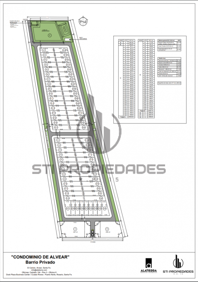 Barrio Cerrado. Condominio de Alvear. Premium. Financiamiento 48 ctas